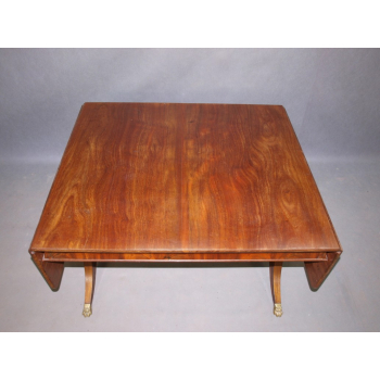 Stół późny empir XIXw mahoń nr a339