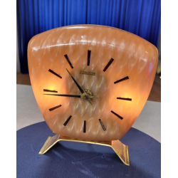 Lampka - Zegar,  zaprojektowany w  Wielkiej Brytanii w latach 1960/70 Firma Condor nr o142