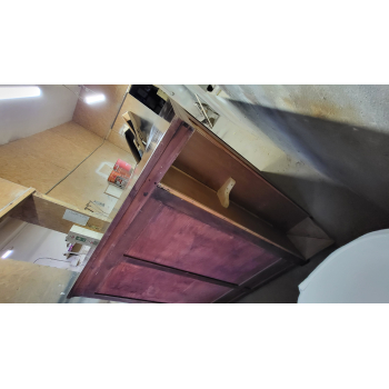 Biblioteka Empire narożna pocz XXw mahoń Nr o59