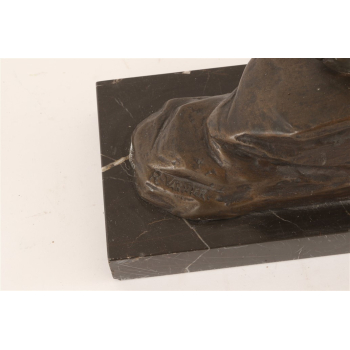 Figura art deco brąz pocz XXw Francja sygnowana René André Varnier nr o52