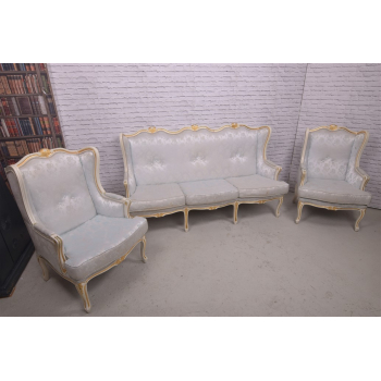 Komplet Sofa i 2 fotele Ludwik Filip Nr j77