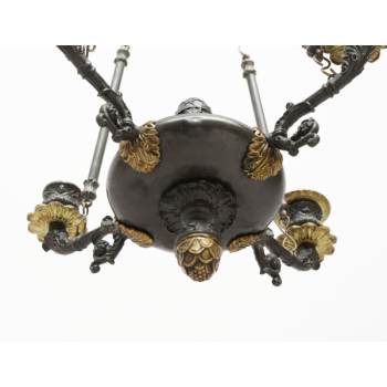 Żyrandol późny Empir 1860/70 Francja Nr o108