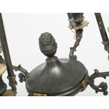 Żyrandol późny Empir 1860/70 Francja Nr o108