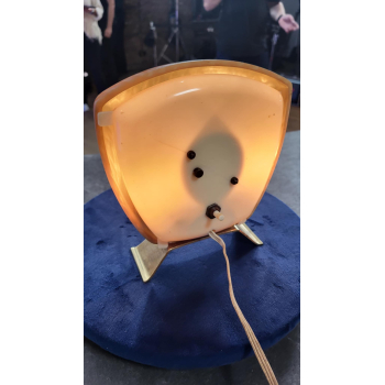 Lampka - Zegar,  zaprojektowany w  Wielkiej Brytanii w latach 1960/70 Firma Condor nr o142