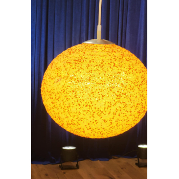 Lampa wisząca żyrandol SugarBall 1960' proj. Sylvię I Johna Reid dia Rotaflexu nr o145