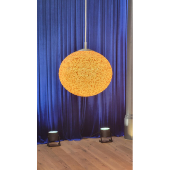 Lampa wisząca żyrandol SugarBall 1960' proj. Sylvię I Johna Reid dia Rotaflexu nr o145