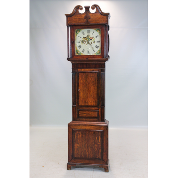 Zegar stojący longcase George III z ok 1800r nr e153 ***PO RENOWACJI***