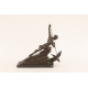 Figura art deco brąz pocz XXw Francja sygnowana René André Varnier nr o52