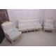 Komplet Sofa i 2 fotele Ludwik Filip Nr j77