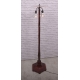 Lampa antyczna podłogowa XIXw mahoń Nr j263
